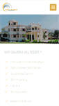 Mobile Screenshot of chandrahillresort.com